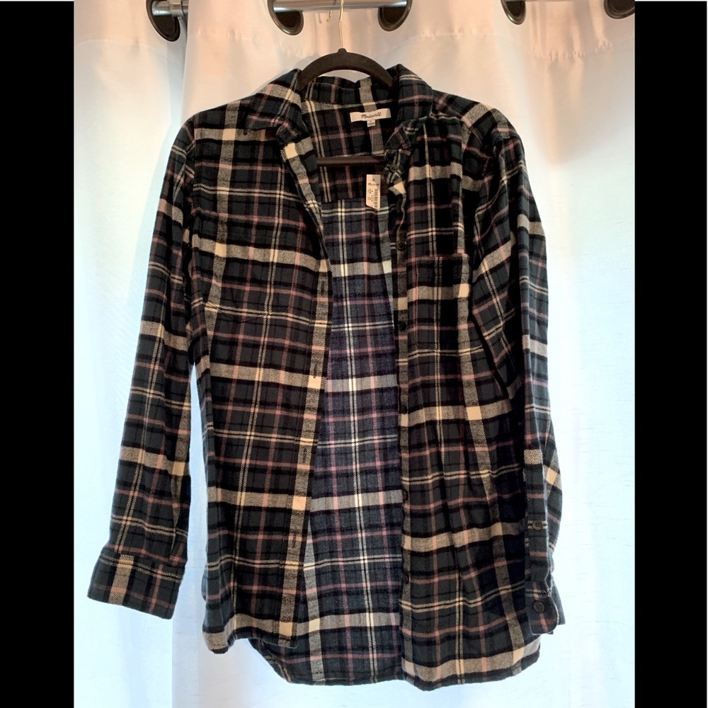 NWT Madewell Plaid Shirt